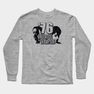 '76 BATTLE of CHAMPIONS - BOXING Underdog vs Champion Long Sleeve T-Shirt